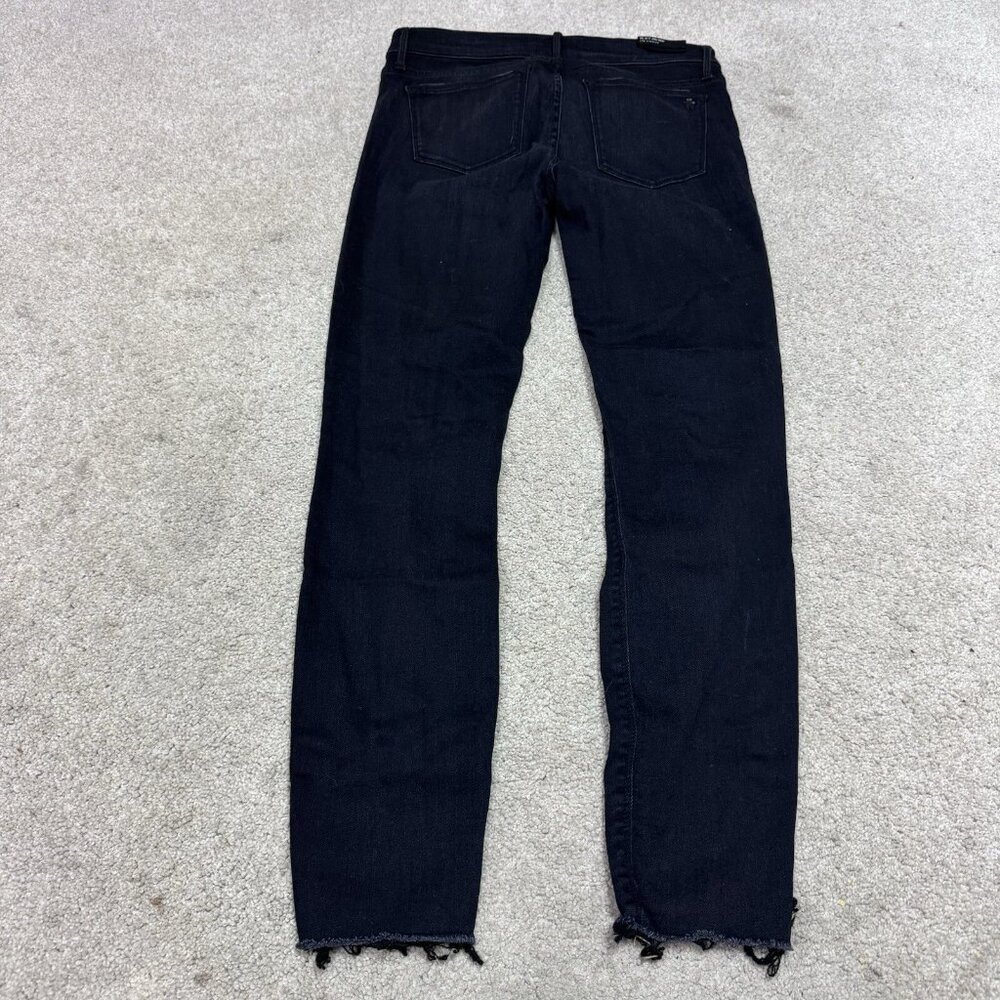 Black Orchid Jeans Women’s Black Distressed Skinny Pockets Size 28 - Picture 12 of 12